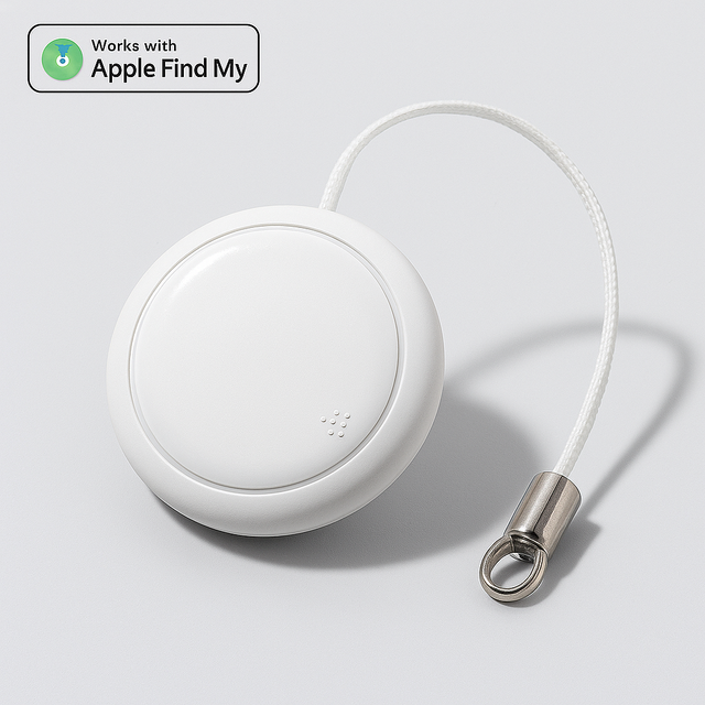 Find My Tag Smart Finder Lanyard GPS Locator Tracker Tag for Apple IOS IPhones Anti-Theft Feature