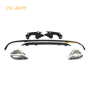 ดิฟฟิวเซอร์ W212 E300 สำหรับ <span class=keywords><strong>Mercedes</strong></span> Benz W212 กันชนหลังรุ่นคลาสสิก ชุดแต่ง ปี 2013 2014 2015 - Product Image 4