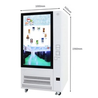 Máquina Expendedora de alimentos congelados de nuevo estilo completamente automática con pantalla táctil