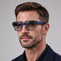 Lunettes de soleil imprimé léopard 2026 pour hommes – Style affirmé, monture carrée rétro, verres solaires pour hommes et femmes