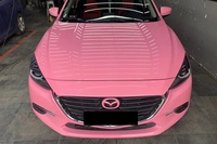 Film Adhésif PVC Rose Cristal pour Carrosserie de Voiture, Effet Changeant de Couleur, Installation Humide, Garantie 3 Ans