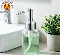 Botol Pompa Lotion Kosong Dispenser Sabun Busa Isi Ulang Stainless Steel Ramah Lingkungan dengan Logo Kustom untuk Kamar Mandi Hotel Sekolah
