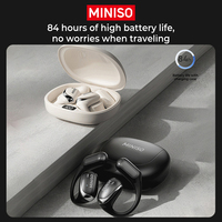 MINISO X62 Écouteurs Sans Fil Bluetooth 5.4 à Réduction de Bruit, Haute Définition, de Sport avec Traduction Intelligente IA