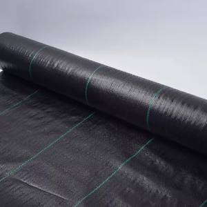 कृषि खरपतवार नियंत्रण चटाई ब्लैक पीपी बुना हुआ सिल्ट बाड़ - Product Image 2