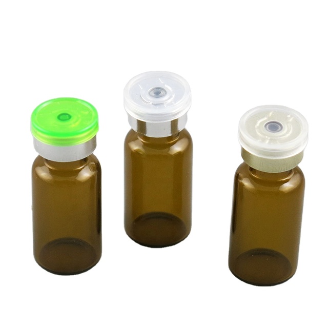 High Quality 3ml Empty Glass Serum Vials  Liquid Medicine Bottle with Cap  Injection Sterile Empty Vial