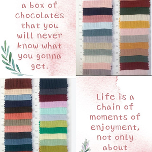 Traje y vestido liso teñido de gasa DE DOBLE TEJIDO peinado de algodón - Product Image 2