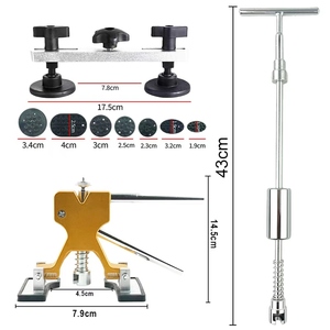 <span class=keywords><strong>Kit</strong></span> di Riparazione Ammaccature per Carrozzeria Auto, Estrattore a Ponte, Martello Scorrevole in Alluminio, Strumenti DLY per Riparazione Danni da <span class=keywords><strong>Grandine</strong></span> - Product Image 4