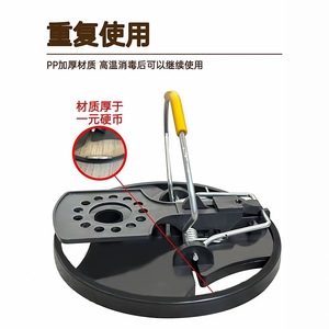 Highly Sensitive Rat Trap Alloy Plastic Automatic Bait Station Strong <b>Bite</b> Force Easy To Use For Mice Control - Product Image 3