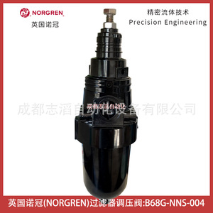 ตัวควบคุมแรงดันกรองนอร์เกรน รุ่น B68G-NNS-004 ขนาด 1/4 นิ้ว วาล์วลดแรงดันแก๊ส - Product Image 2