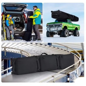 Muestra Gratuita, Bolsa de Viaje Personalizada para Esquí, Bolsa Grande para Snowboard, con Ruedas, Acolchada, Impermeable, para Transportar Esquí, Bolsa Deportiva - Product Image 5