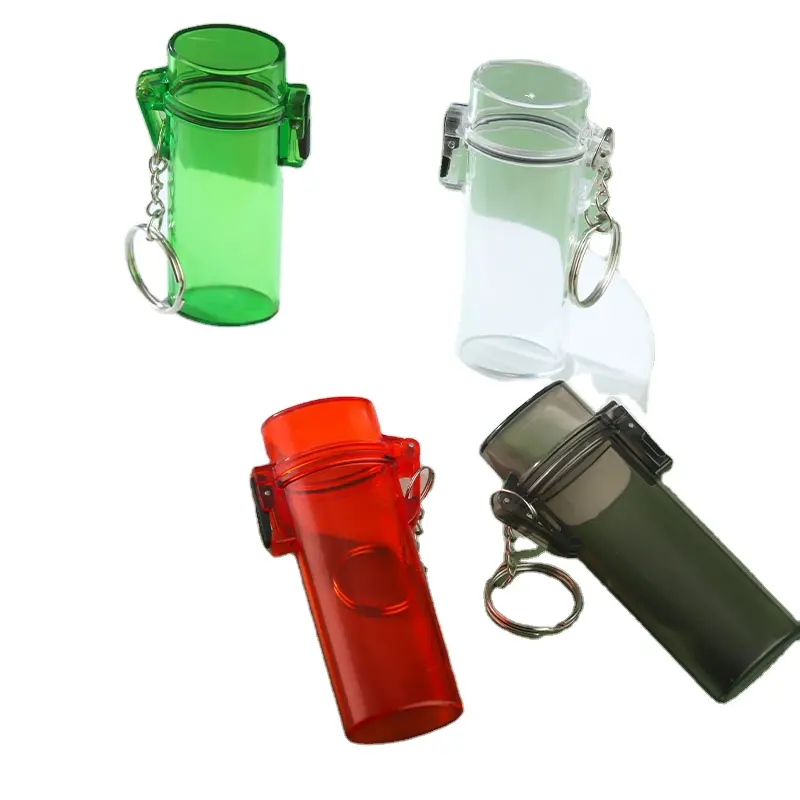 En gros logo Personnalisé Petite QUANTITÉ MINIMALE DE COMMANDE En Plastique J26 Porte-Briquet, Étui à Briquet, Manchon Briquet