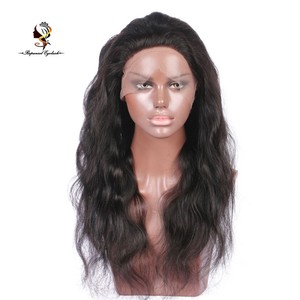 Cabello Remy Brasileño Virgen <span class=keywords><strong>de</strong></span> Alta Calidad, Negro Natural, Cierre 360, Ondulado, Encaje Completo, Sin Caída ni Enredos - Product Image 3