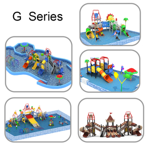 <span class=keywords><strong>Piscina</strong></span> con tobogán de agua para niños, bonito parque infantil, juegos para piscinas, tobogán de agua comercial - Product Image 4
