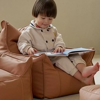 Lindo Sillón Individual de Dibujos Animados para Niños, Asiento de Lectura para Niños Pequeños, para Niños y Niñas, Hogar, Guardería, Jardín de Infancia