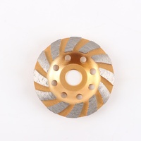 Disque de meulage diamanté Turbo Row pour béton, meuleuse à disque turbo pour le ponçage des murs en béton, des sols et de la pierre de granit