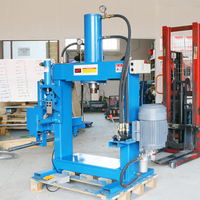 Presse hydraulique électrique multifonctionnelle QDLSF LSF-B60T 60 tonnes à cadre en H pour le recyclage des déchets de cuivre, d'aluminium et de moteurs