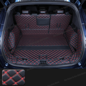 Alfombrillas de cuero para carga de coche Lsrtw2017, forro de carga para <span class=keywords><strong>Ford</strong></span> <span class=keywords><strong>Kuga</strong></span> 2019 2020 2021 3rd Escape Boot Carpet Cover - Product Image 4