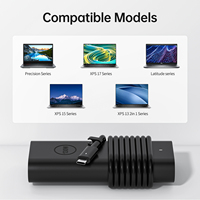 130W 20v 6.5a USB Type C Ordinateur Portable Adaptateur Secteur Chargeur Ordinateur Portable DC AC Adaptateur PD Charge Rapide Pour XPS 15 17 2in1 9575 9500 9700
