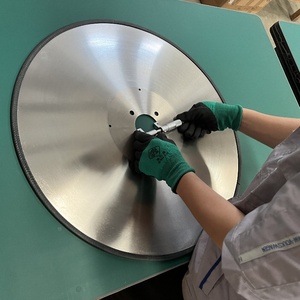 Trung Quốc Thông Tư 610 Log <span class=keywords><strong>Saw</strong></span> Máy Cắt Với Bandsaw Rotary Cutter Blade Lớn Quá Khổ Vàng Vòng Lưỡi Dao Cho Giấy Vệ Sinh - Product Image 1