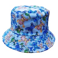 Topi Nelayan Pantai Anak-anak Jahitan Lucu Kartun Kreatif Dekorasi Tabir Surya Fashion Berkualitas Tinggi Hadiah Anak Grosir