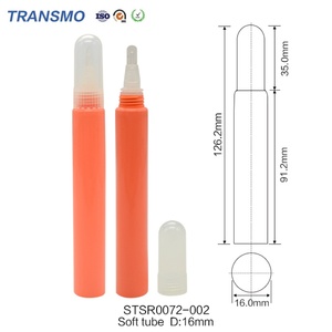 Tube d'emballage en plastique personnalisé, tube souple en silicone pour gloss, baume à lèvres, crème, gel, soin des lèvres, exfoliant - Product Image 2