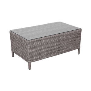 Joye Leisure Modernes Design Aluminium Rattan Recliner 4 Stück Langlebiges Outdoor Wicker Sofa Set für Garten Patio Courtyard Hotel Park - Product Image 5