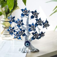 Offre Spéciale arbre mauvais œil bleu turquie, ornement de bureau, amulette Nazar, décoration de voiture/maison/jardin/porte-clés, Protection, cadeau porte-bonheur
