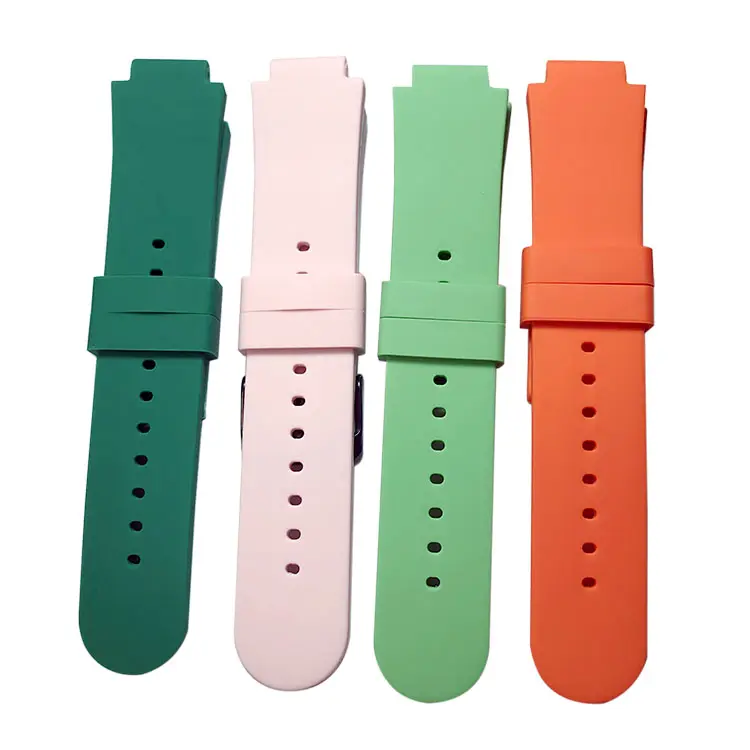 15mm Custom Watch Straps Kids Silicone Rubber Watch Belt Smart Watch Bracelet Band Replacement