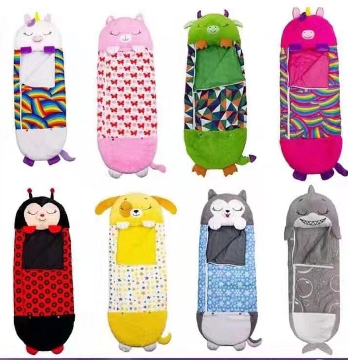 Оптовая продажа, мягкий спальный мешок Michley в форме животного, Детская игрушечная подушка, многофункциональный спальный мешок в форме животного 2 в 1
