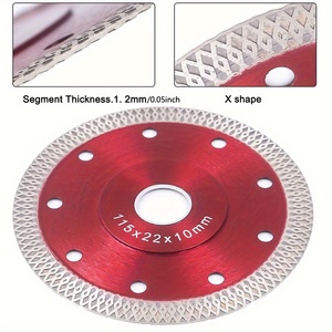 Disques à tronçonner diamantés de 7 po (<span class=keywords><strong>180</strong></span> <span class=keywords><strong>mm</strong></span>) à coupe latérale pour carreaux de porcelaine - Product Image 4
