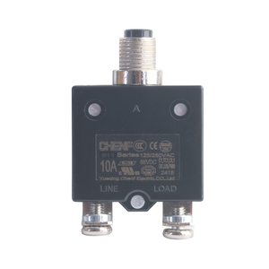 <span class=keywords><strong>Disjoncteur</strong></span> manuel à <span class=keywords><strong>bouton</strong></span> <span class=keywords><strong>rouge</strong></span> série Chenf S11 S22, protection contre les surintensités 18A, réinitialisation manuelle, 4A 23A, bipolaire - Product Image 4