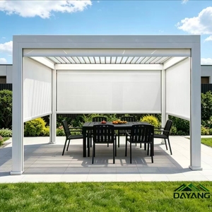 <span class=keywords><strong>Pergola</strong></span> élégante en aluminium Airfun pour l'extérieur, arche résistante aux intempéries, abri, pavillon et gazebo - Product Image 5
