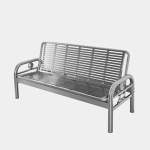 Sofá cama plegable y duradero de acero inoxidable para decoración del hogar, oficina, hoteles, restaurante, cafetería, sala de estar, muebles de exterior, sofá - Product Image 6