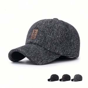 Gorra Deportiva de Otoño e Invierno para Hombres de Mediana Edad y Mayores, Gorra de Béisbol de Algodón para Ciclismo al Aire Libre, Estilo Urbano, Cálida y Protectora para los Oídos - Product Image 2