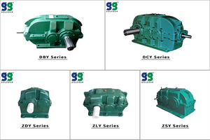 Dcy224 55Kw Cone-Column Gear reduer 3-giai đoạn công suất cao hình trụ hộp số công nghiệp cho ngành công nghiệp dệt may - Product Image 5