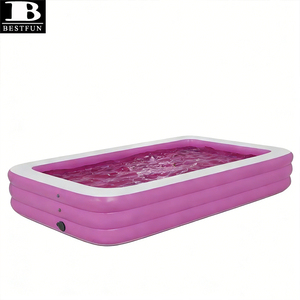 <span class=keywords><strong>Piscina</strong></span> Autoinflable con Bomba Eléctrica Inalámbrica Integrada, Bañera Familiar Inflable para Niños y Adultos, Fiesta al Aire Libre - Product Image 5