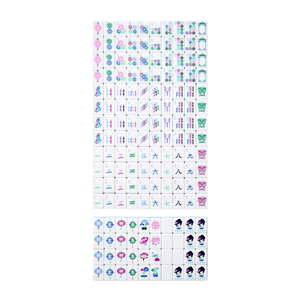 قطع ماهجونغ أمريكية فاخرة وعصرية من الميلامين بأربعة ألوان للترفيه مع حد أدنى منخفض للطلب - Product Image 4