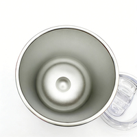 Tasses de voyage portables, anti-fuite, à double paroi, isolées sous vide, avec couvercles hermétiques