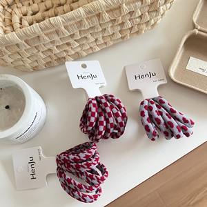 ที่มัดผมเทอร์รี่แบบหนายืดหยุ่นมากที่มัดผมหางม้าอย่างอ่อนโยนสำหรับผู้หญิงและเด็ก - Product Image 4