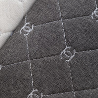 Tissu en velours tricoté en gros, résistant aux taches, polyester, lin fin, tissu pour canapé, matériau pour plafonds de voiture, coussins de siège, voiture