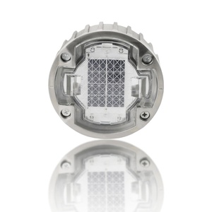 Réflecteurs de route Catseye, marques de passage pour allées, feux de signalisation, réflecteurs en aluminium, éclairage LED Cat Eye Road Stud 3m - Product Image 2