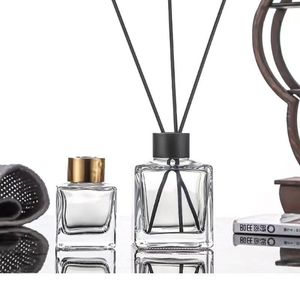 Giá trị cao vuông thủy tinh trong suốt hương liệu khuếch tán chai Flameless Mây Khuếch tán hương & hương chủ sở hữu - Product Image 4