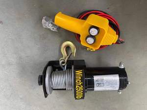 12v 24v 원격 제어로 윈치를 당기는 전기 미니 케이블 2000-20000lb - Product Image 4