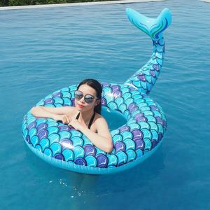 Glamorous <strong>Inflatable</strong> Mermaid Tail <strong>Pool</strong> Lounger Stunning Adult Water Entertainment <strong>Float</strong> for Luxurious <strong>Pool</strong> Relaxation - Product Image 2