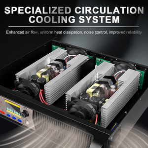 Ka600 Chuyên Nghiệp Khuếch Đại Công Suất Công Nghệ Cao 600W * 2 2-Kênh Classd Âm Thanh Hiệu Suất Âm Thanh Cho Giai Đoạn 4Ohm 8Ohm Trở kháng Kim Loại - Product Image 4