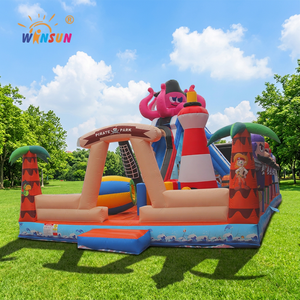Castillo Inflable WINSUN Pirate Park, Castillo Hinchable con Trampolín - Product Image 1