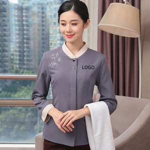 Vêtements <span class=keywords><strong>de</strong></span> <span class=keywords><strong>travail</strong></span> pour femmes à manches longues pour le nettoyage des chambres d'hôtel, les nettoyeurs et la gestion immobilière - Product Image 1