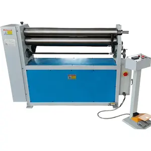 electric sheet bender metal rolling machine 3 roller steel plate bending iron rolling machine with best price