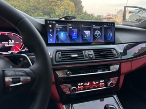 Carte de climatisation pour BMW Série 5 F10 F11 5GT F07 F18 2018 - <span class=keywords><strong>2023</strong></span> AC Panel Air LCD Touch Screen AI Voice - Product Image 4