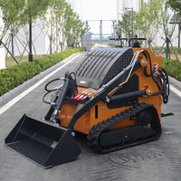 Mini-chargeuse sur chenilles chinoise avec moteur diesel Kohler pour la construction